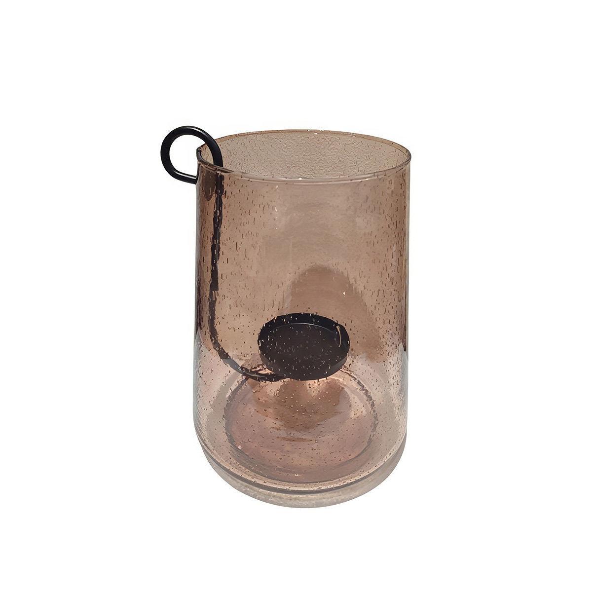 Підсвічник зі скла прозорий Cristo Edelman, фото 1