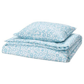 Набір постільної білизни IKEA CYMBALBLOMMA 150x200/50x60 см 2 предмети 105.469.53