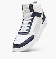 Кросівки Puma Dribble Mid Sneakers White/Blue, фото 3