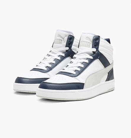 Кросівки Puma Dribble Mid Sneakers White/Blue, фото 1