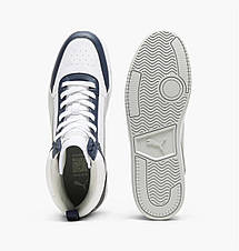 Кросівки Puma Dribble Mid Sneakers White/Blue, фото 6