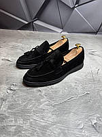 Чоловічі Лофери Натуральна Замша