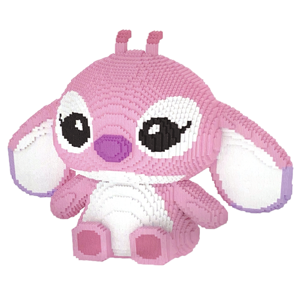 Конструктор Magic Blocks у вигляді Стіча Angel 50 см, 12000 деталей.