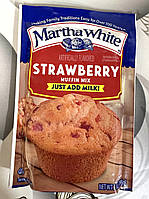 Суміш для мафінів Martha White Muffin Mix Полуниця