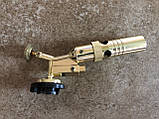 FLAME GUN QM Пальник (насадка) з п'єзопідпалом латунна газова на пропанові балончики (виробництво Китай), фото 3