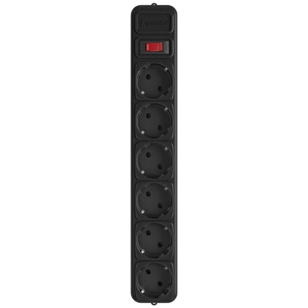 Мережевий фільтр Gembird Power Cube 4.5M (6 розеток) (SPG6-G-15B)