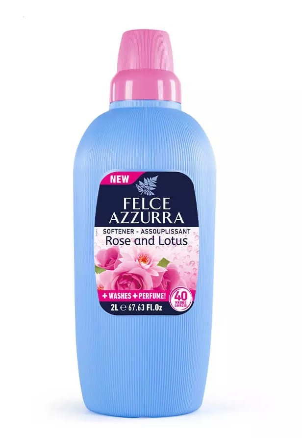 Кондиціонер Felce Azzurra Rosa & Lotus 2 л 40 прань, фото 1