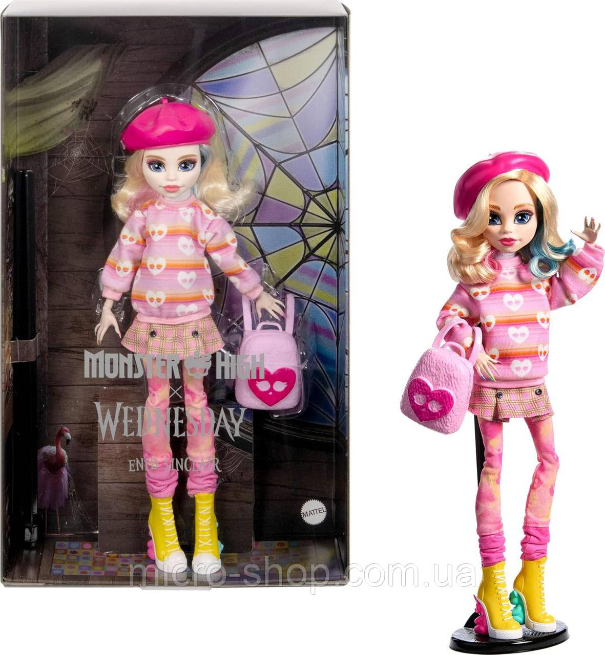 Лялька Монстер Хай Венсдей Енід Сінклер Monster High Wednesday Enid Sinclair