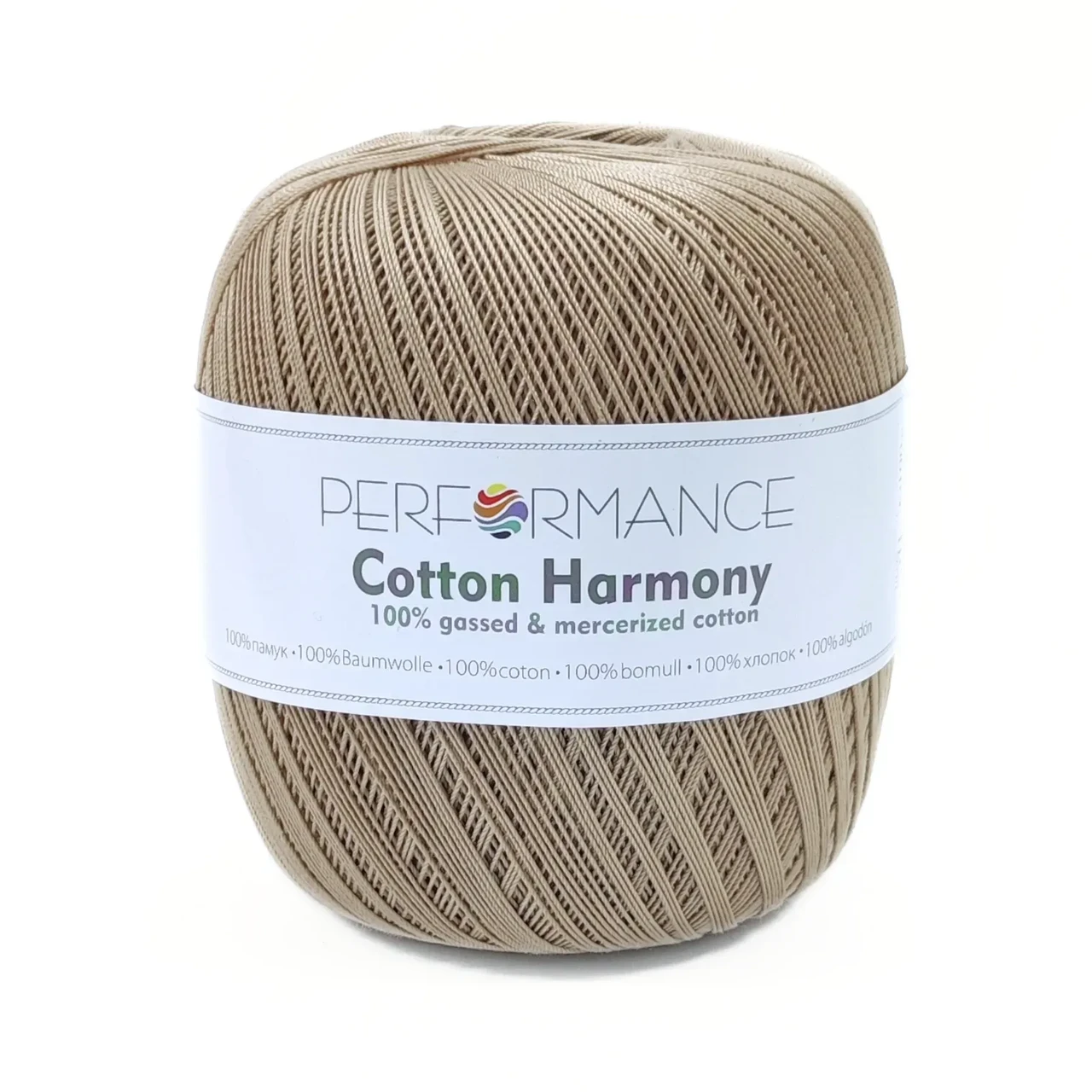 Пряжа Cotton Harmony/Коттон Гармоні, бежевий 03021, Performance, фото 1