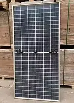 Монокристалічна сонячна панель JA Solar JAM72D30-565/LB, 565Вт, Bifacial, Double Glass, Deep Blue 3.0 Pro, фото 3