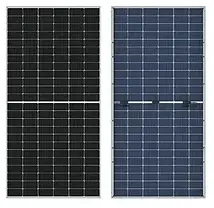 Монокристалічна сонячна панель JA Solar JAM72D30-565/LB, 565Вт, Bifacial, Double Glass, Deep Blue 3.0 Pro, фото 5