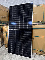 Монокристалічна сонячна панель Jinko Solar JKM550-72 HL4-BDVP , 550Вт, Mono, Bifacial, Dual Glass,Half-Cell, фото 3