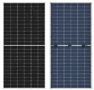 Монокристалічна сонячна панель JA Solar JAM72D40-595/GB 595 Вт Mono Bifacial (N-type, Half-Cell, Double Glass), фото 3
