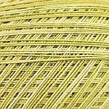 Пряжа Cotton Harmony/Коттон Гармоні, мульті-салатовий 400, Performance, фото 3