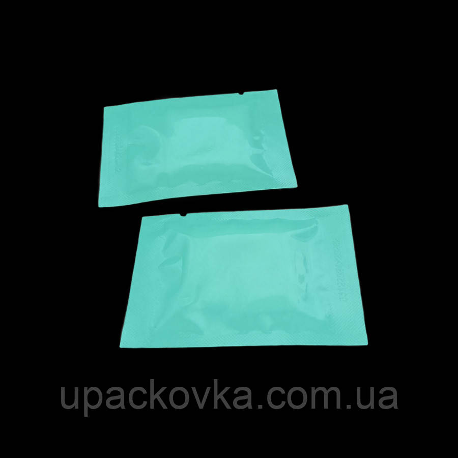 Серветка волога для рук та тіла з антибактеріальною дією в саше ЗЕЛЕНА упаковка, 600 шт/уп