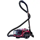 Циклонний пилосос Crownberg 3000Вт Безмішковий контейнерний пилосос 3.5л Пилосос для сухого прибирання К2, фото 6