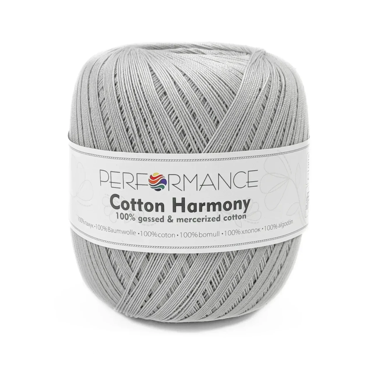 Пряжа Cotton Harmony/Коттон Гармоні, світло-сірий 0231, Performance, фото 1