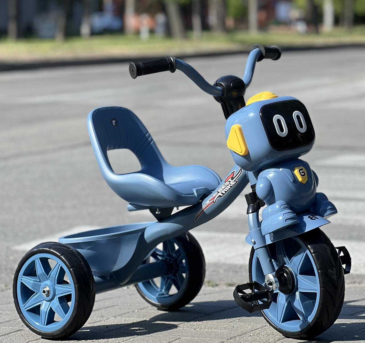 Велосипед 3-и колісний дитячий Best Trike BS-40506 сірий