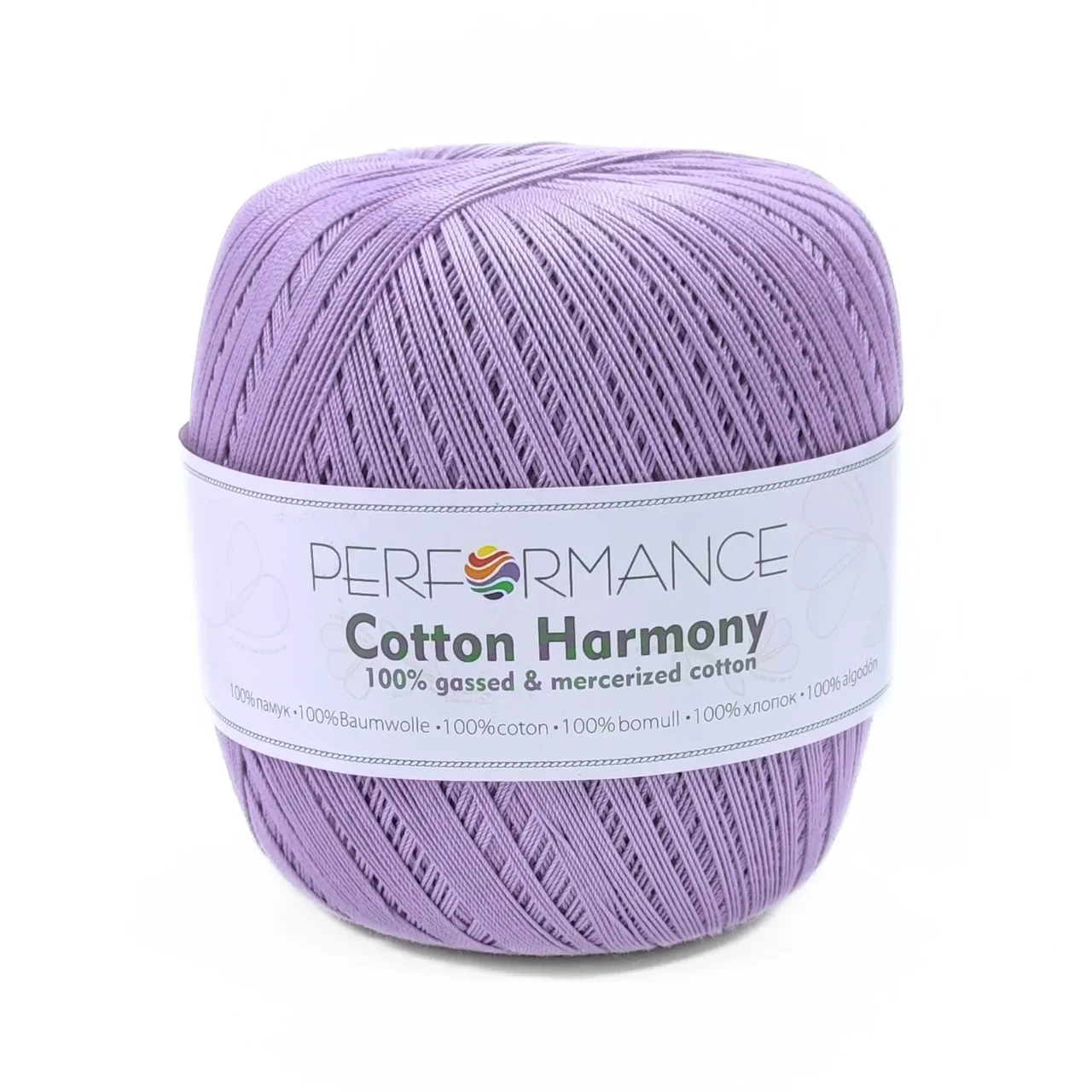 Пряжа Cotton Harmony/Коттон Гармоні, бузковий 0382, Performance, фото 1