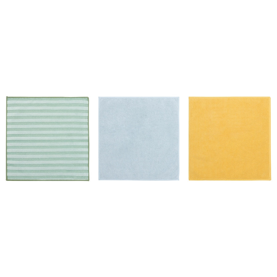 Серветки із мікрофібри IKEA PEPPRIG 28x28 см 3 предмети 405.676.37