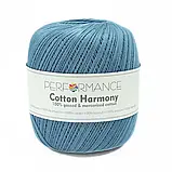 Пряжа Cotton Harmony/Коттон Гармоні, блакитний 0321, Performance, фото 2