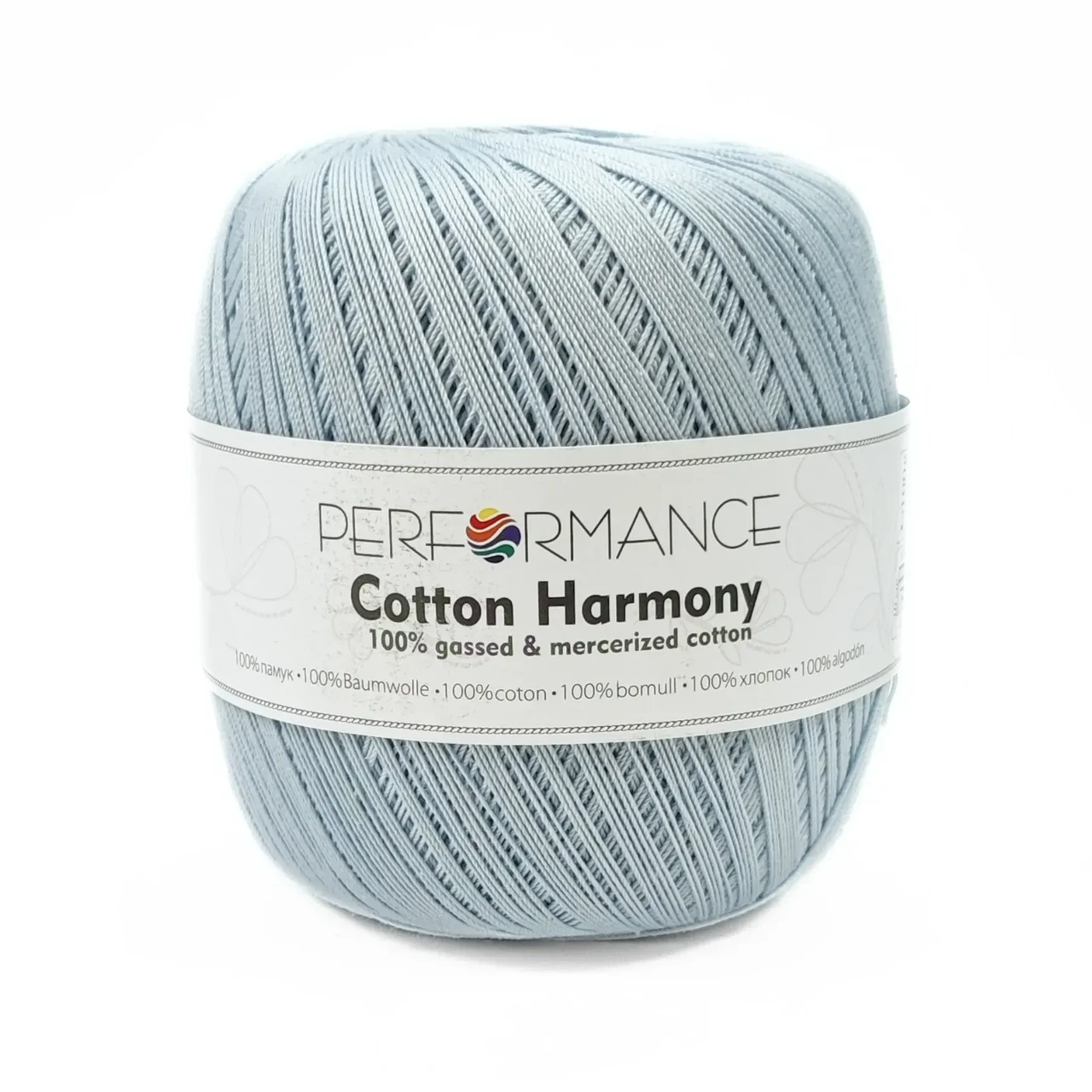 Пряжа Cotton Harmony/Коттон Гармоні, світло-блакитний 080, Performance, фото 1