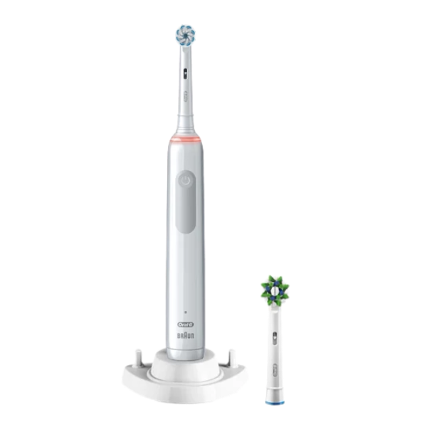 Електрична зубна щітка Oral-B D505.523.3 Pro 3 3000 White (2 нас.) (Ріжок)