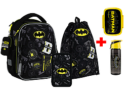 Шкільний набір Kite Education DC Batman SET_DC25-555S (рюкзак, пенал, сумка)