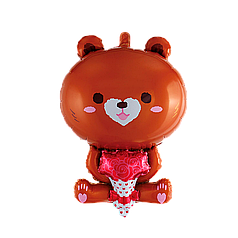 Фігура КИТАЙ-КТ275 Ведмедик з букетом (УП)