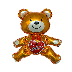 Фігура КИТАЙ-КТ285 Ведмедик з серцем Love (УП)