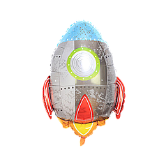 Фігура КИТАЙ-КТ398 Ракета срібло (УП)