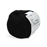 Пряжа Cotton Dazzle/Коттон Дазл, чорний 01, Performance, фото 2