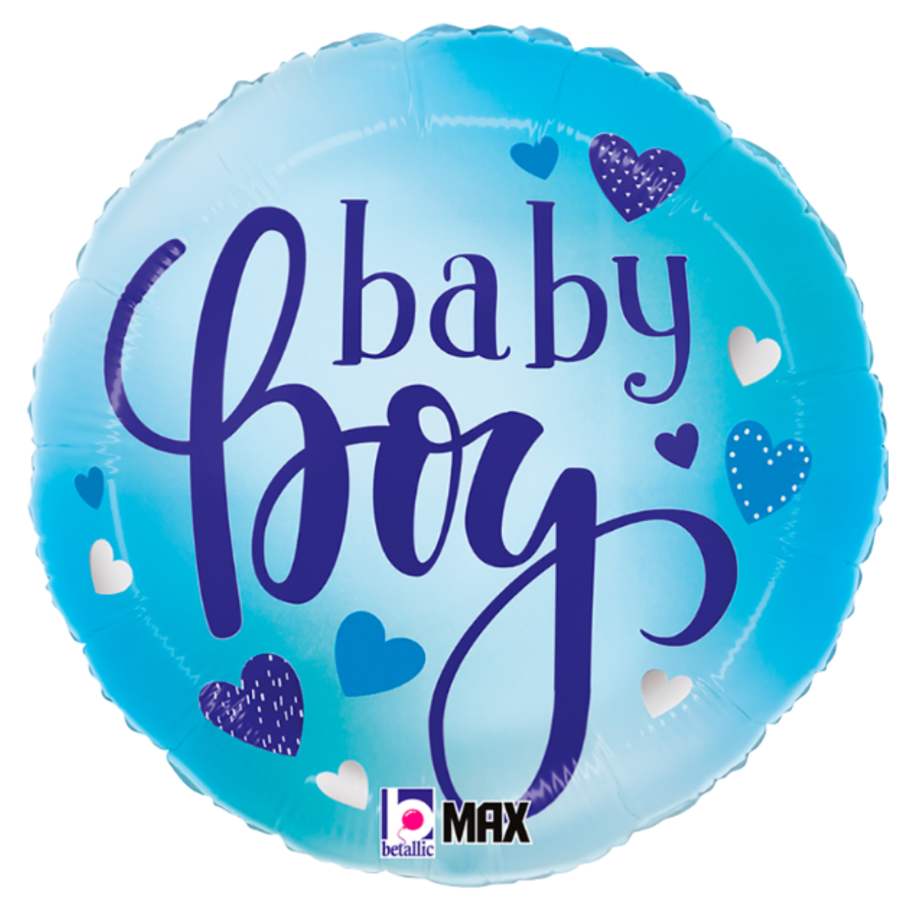 ГР067 GRABO-ГР Коло 18" Baby Boy - серця на блакитному (УП)