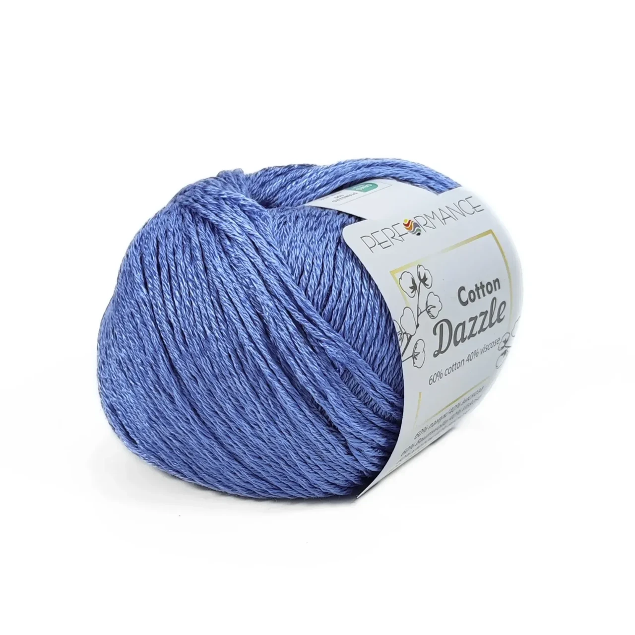 Пряжа Cotton Dazzle/Коттон Дазл, небесно-синій 92, Performance, фото 1