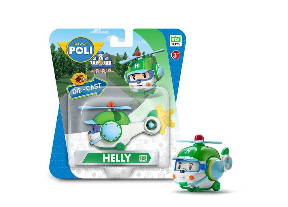 Колекційна машинка Robocar Poli Робокар Хеллі Die Cast MRT-0603