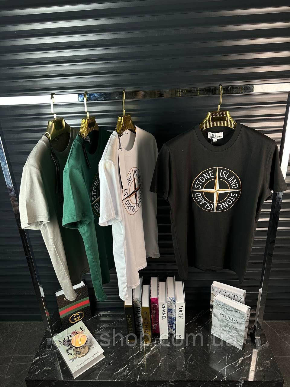 Чоловича футболка Stone Island чоловіча футболка Футболка TShSIn004 Туреччина, фото 1