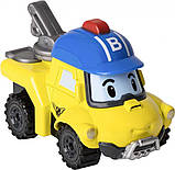 Машинка Robocar Poli металева, колекційна Робокар Баккі Die Cast MRT-0605, фото 3