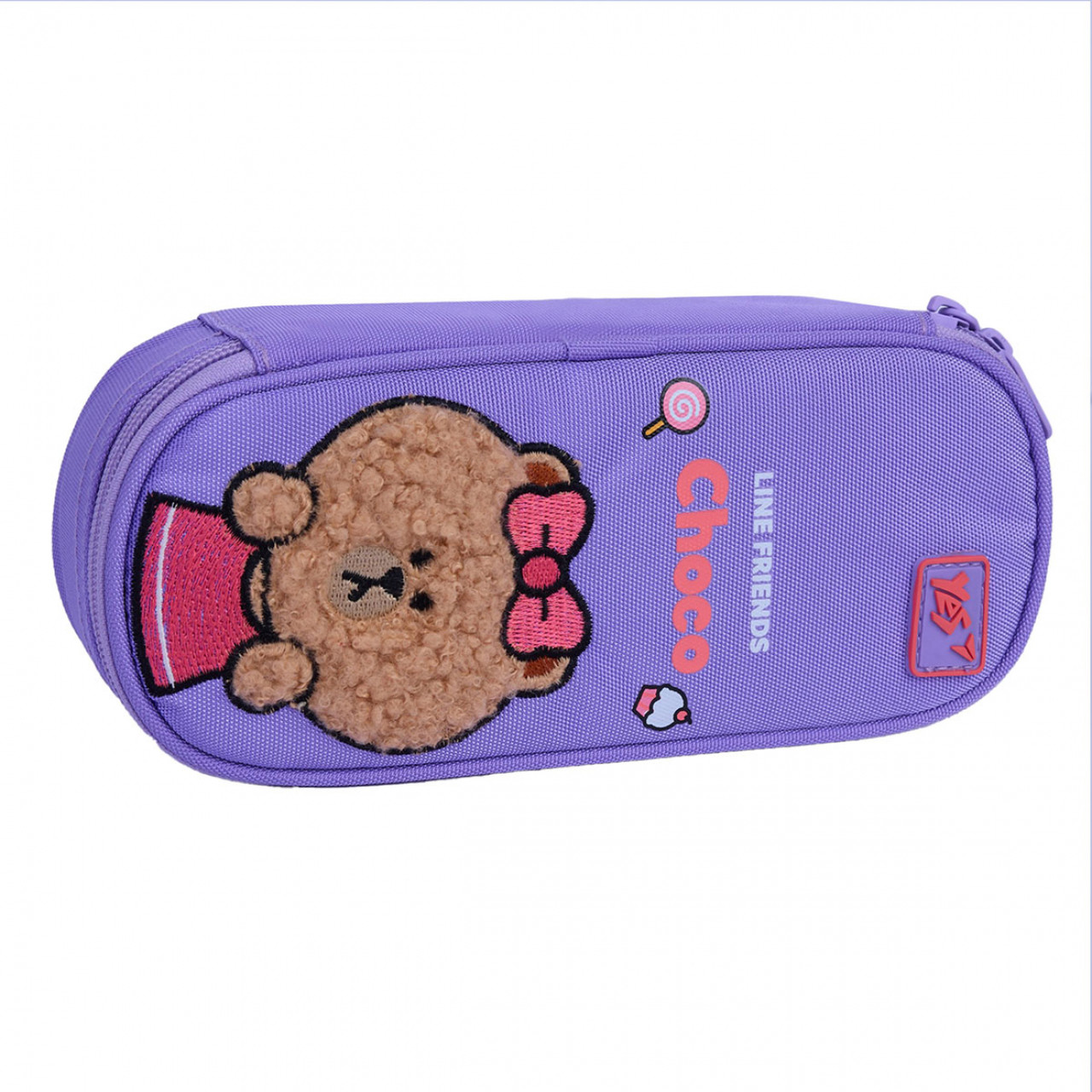 Пенал м'який Yes PH-30 Line Friends Pretty Choco