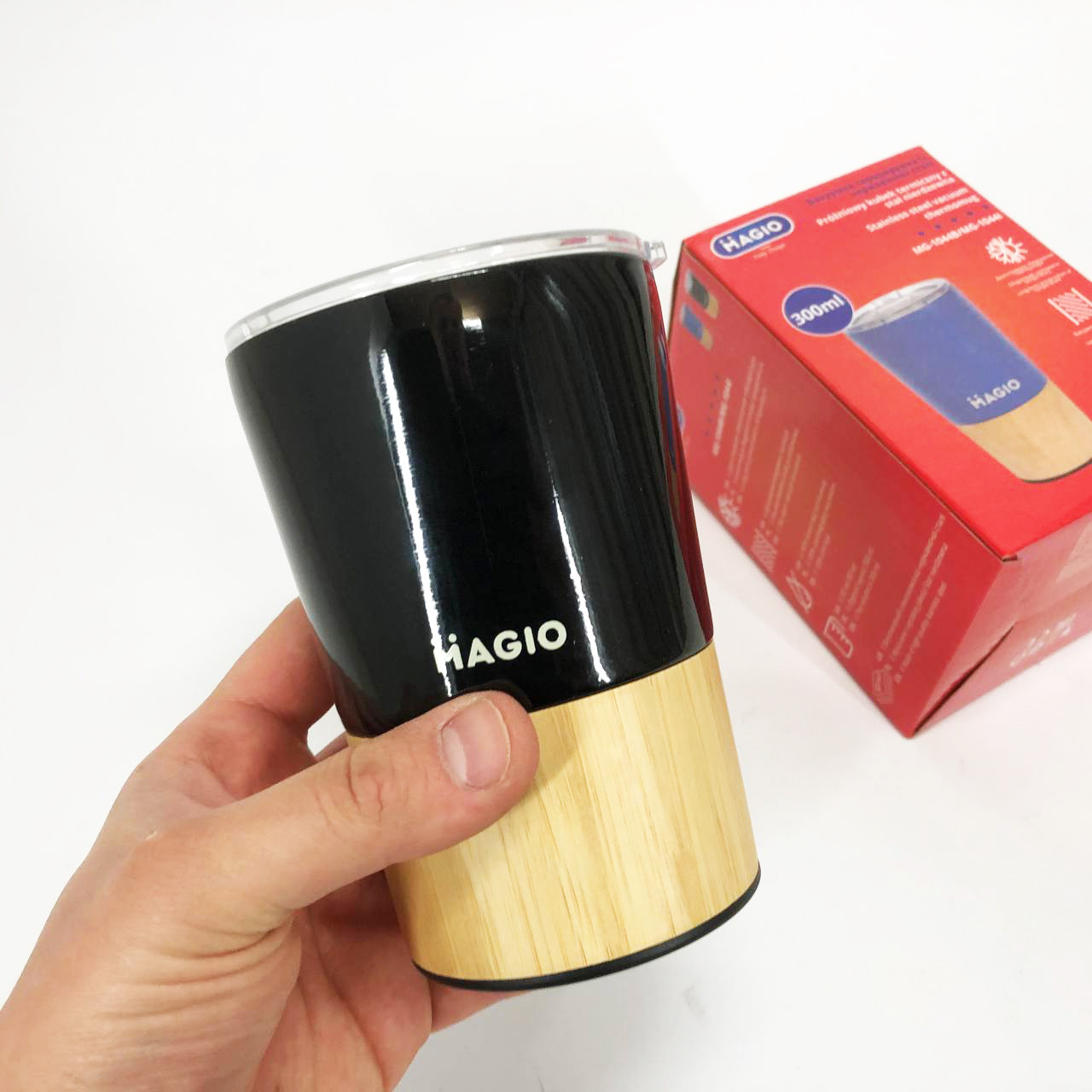 Термочашка для поїздок MAGIO, Чашка-термос для кави, Термос води Термос у вигляді пляшки JV-79, фото 1