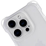 Чохол з шнурком TPU CrossBody with straps для iPhone 15 Pro (6.1") Transparent, фото 4