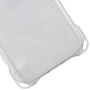 Чохол з шнурком TPU CrossBody with straps для iPhone 15 Pro (6.1") Transparent, фото 5