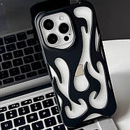 Чохол TPU WinFire для iPhone 15 Pro (6.1") Black, фото 6