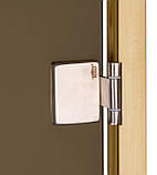 Двері для лазні та сауни Tesli Steel Sateen 1900х700, фото 6