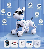 Іграшка Робот-собачок на радіокеруванні, А001 інтерактивне цуценя світло, звук, фото 3