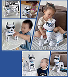 Іграшка Робот-собачок на радіокеруванні, А001 інтерактивне цуценя світло, звук, фото 4