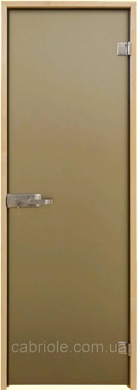 Двері міжкімнатні - Tesli Aqua Bronze Sateen 2000х700, фото 1