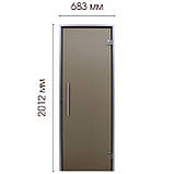 Двері для хамаму Tesli Antalya 2000х700, фото 2