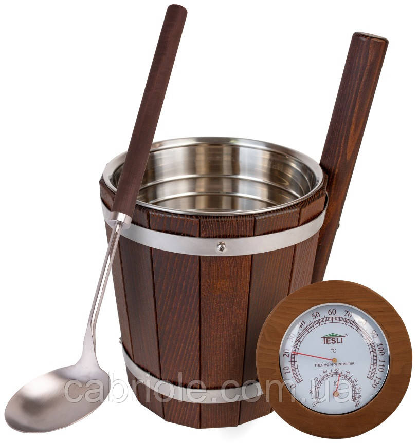 Набір №7 для лазні та сауни (3 предмети), фото 1