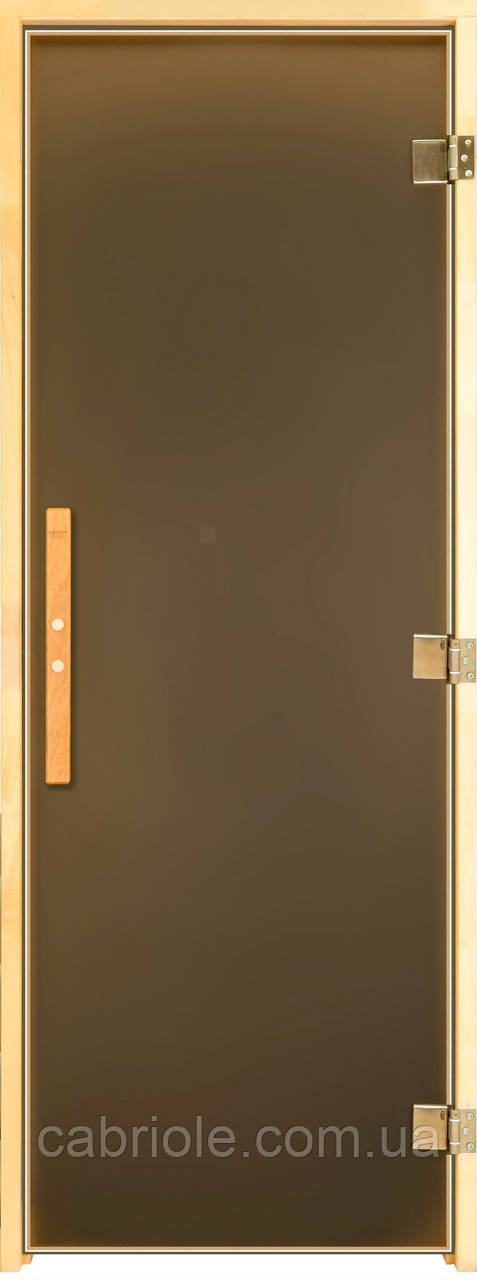 Двері для лазні та сауни Tesli Lux Magnetic Sateen 2000х800, фото 1