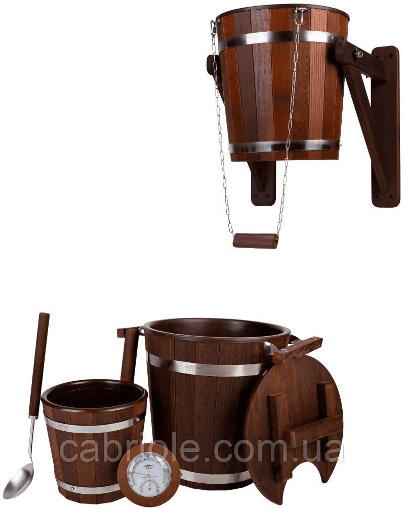 Набір №12 для лазні та сауни (5 предметів), фото 1